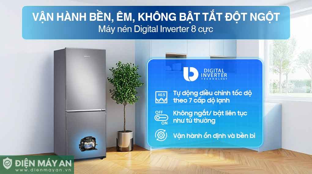Tủ lạnh Samsung Inverter 280 lít RB27N4020S9/SV